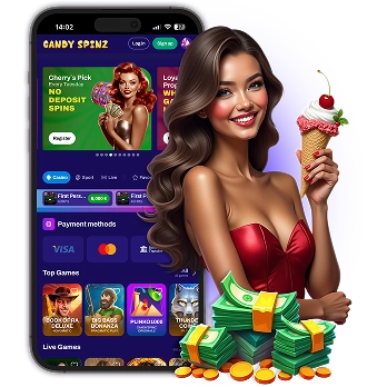Candy Spinz Casino Mobile