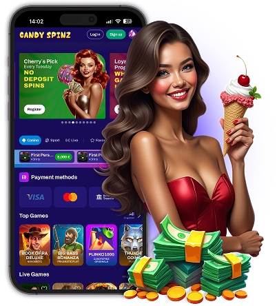 Candy Spinz Casino Mobile